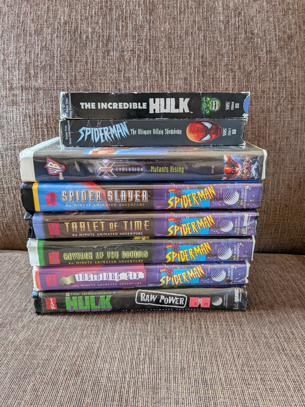 Marvel VHS Lot